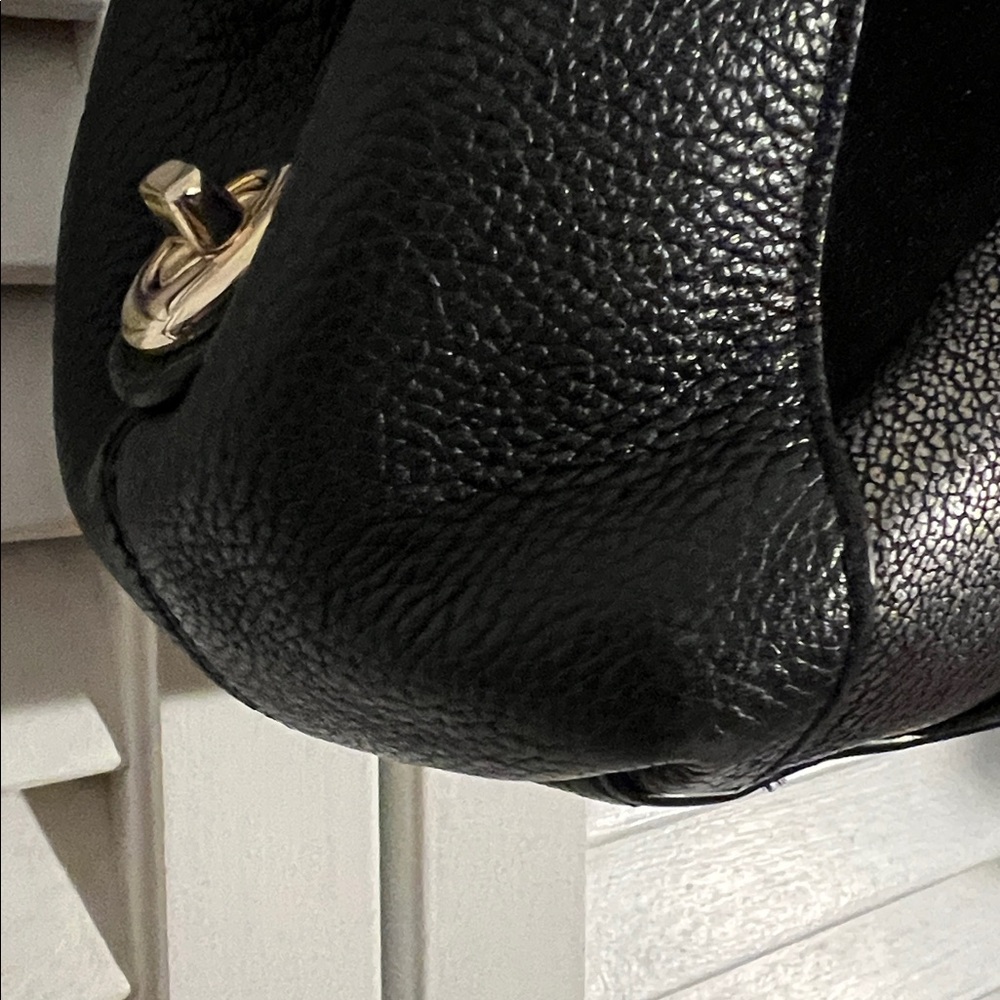 Coach Black Patchwork Leather Shoulder Bag - Picture 6 of 15